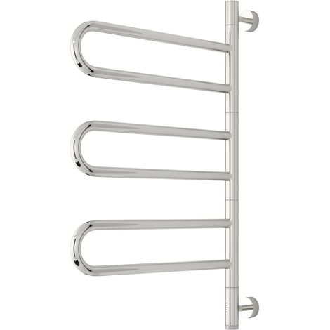 Sèche serviette éléctrique PAREO,Couleur: Chrome, Dimensions:83x53 (1/3)