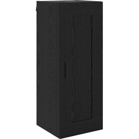 Maison Exclusive - Pensile Rovere Nero 34,5 x 34 x 90 cm Legno multistrato