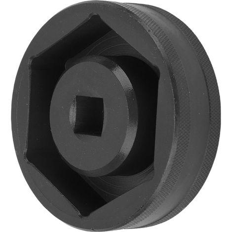 Outil de Douille d'écrou d'essieu de Roue Arrière de 60 Mm, Outil de Retrait 'écrou 'essieu en Acier Haute Résistance à Entraînement de 1/2 Pouce, de Revêtement en Oxyde Noir avec Une (1/5)