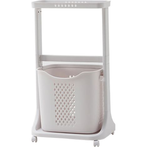 Creative Home Perchero de Pie Adhesivo sin Taladro, Plástico Blanco 330g para Abrigos y Sombreros – Ideal para Entrada