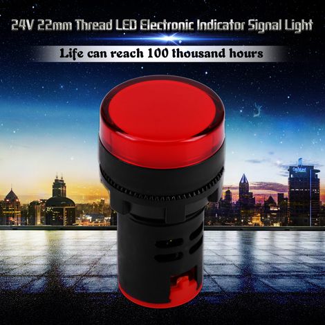 22mm 24V LED-Anzeige AD16-22D/S (10er-Packung) (1/5)
