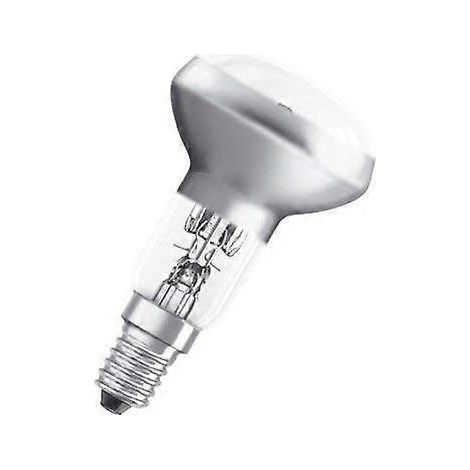 Ampoule halogène spot Eco R50 42W E14 à intensité variable, lumière chaude, finition verre mat, conception écoénergétique (1/5)
