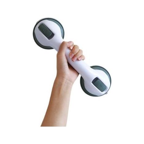 1pcs Movable Bath Handle Grab Bar with Suction Cup Shower Bar Bathtub Shower Toilet,30x9x8CM (1/5)