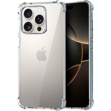 Carcasa COOL para iPhone 16 Pro AntiShock Transparente