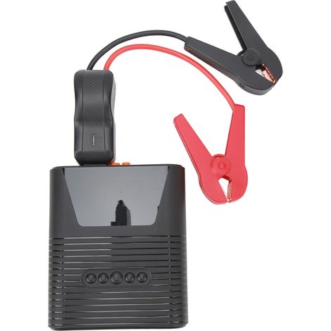 Gonfleur de pneu sans fil 150PSI, démarreur de voiture portable avec lampe LED, pompe à air pour voiture, moto, vélo et ballon (1/5)