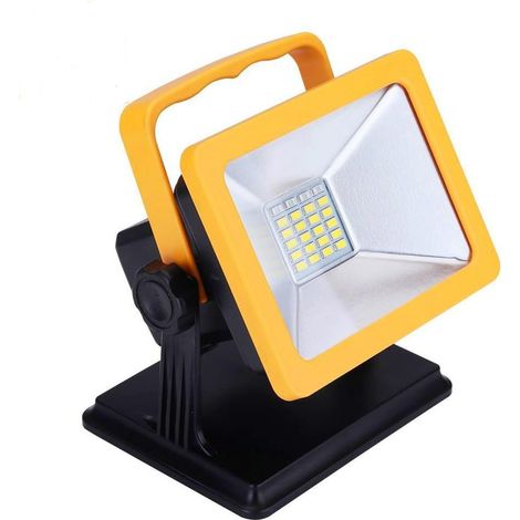 Rechargeable LED Work Light COB with Magnetic Base 15W 6.5H Waterproof Spotlights Outdoor Camping Emergency Lights Floodlights with SOS Mode (1/5)