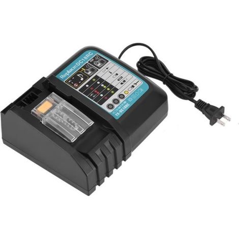 Garosa chargeur pour outil électrique Chargeur de batterie rapide Li-Ion 14.4V - 18V 3A pour outil électrique Makita US (1/3)
