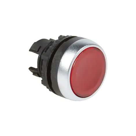 Tête à impulsion lumineuse affleurante IP69 Osmoz composable rouge
