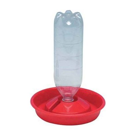 10,0 x Abreuvoir pour volailles avec porte-bouteille