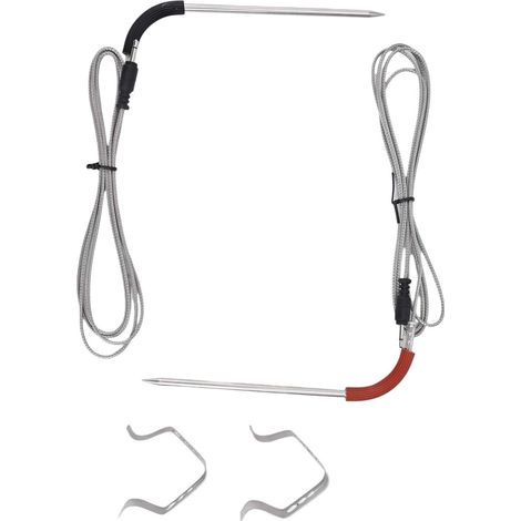 Thermomètre à viande à double sonde pour barbecue à gaz Weber et (1/4)