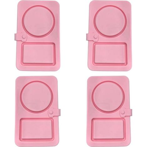 Boîte pliable en silicone à double compartiment pour la (1/5)