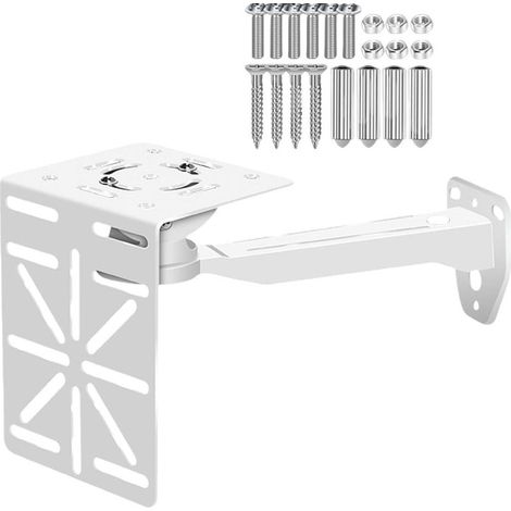 Support de Caméra de Sécurité Réglable, Support de Montage de Caméra de Sécurité, Support Caméra Extérieur pour Jardin, Hôtel, Pelouse, Terrasse, Extérieur, Support Mural (1/5)