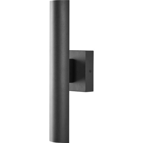 LED Outdoor Wall Light Black Metal Traditional Style Front Door Porch Light KOROS (1/5)