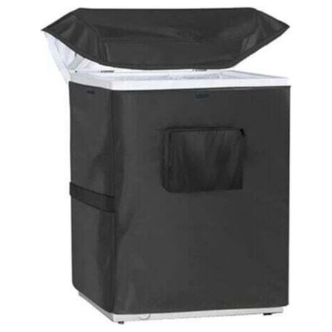 Housse de réfrigérateur imperméable et anti-poussière pour congélateur vertical, protection extérieure (58x56x86 cm) (1/4)