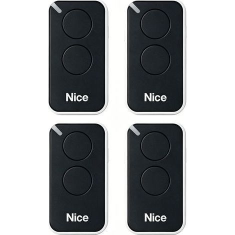 Télécommande NICE ERA INTI noir INTI2 lot of 4 (1/2)