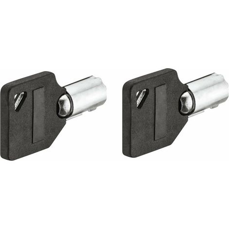 Clé d'ouverture d'urgence 2x pour coffre-fort et armoire – Accès rapide et sécurisé – Compatible avec serrures standard