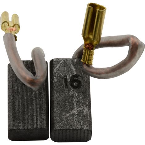 Balais de Charbon pour Protool Meuleuse 633533 - 5x8x16mm - Remplace 627001 (1/2)