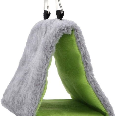 Nid d'oiseau perroquet, hamac chaud d'hiver, cage suspendue en forme de grotte KLB