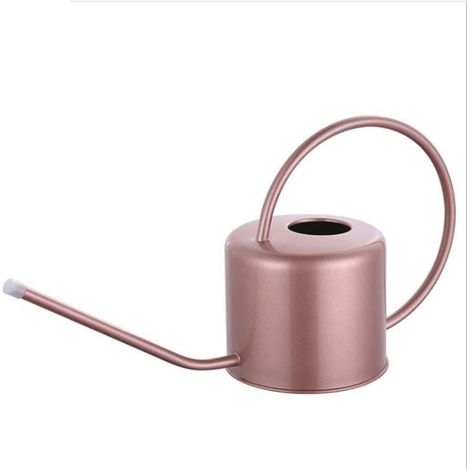 1 arrosoir SURENHAP, 1,3 L en acier inoxydable ergonomique à long bec pour arrosage précis des plantes d'intérieur et de jardin (1/4)