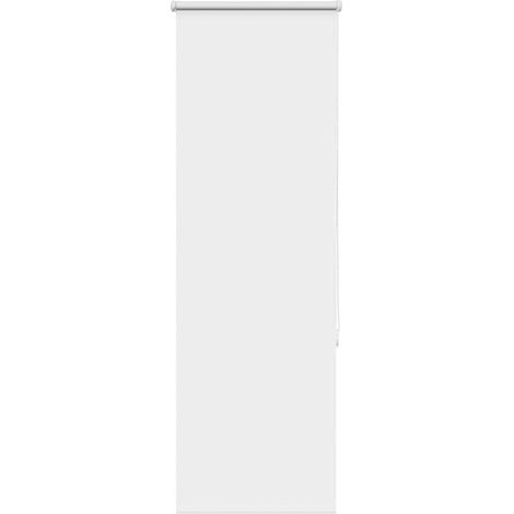 Verdunkelungsrollo Weiß 50x175cm Stoffbreite 45,7 cm Polyester