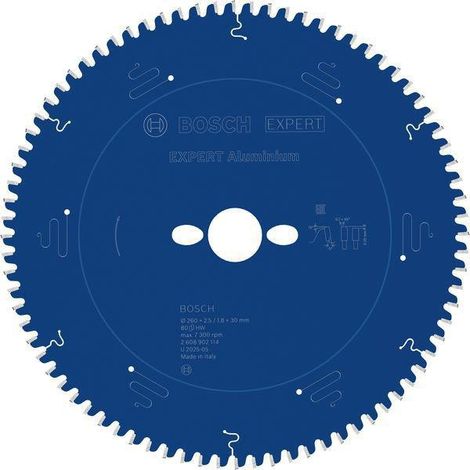 BOSCH Kreissägeblatt Expert Wood Außen-Ø 260 mm Zähnezahl 80 HLTCGBohrung 30 mm Schnittbreite 2,8 mm HM (1/2)
