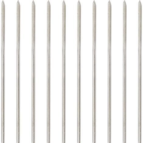 Alésoir de Machine de 1.2mm de diamètre, outil de coupe de fraisage à haute dureté, 10 pièces (1/5)
