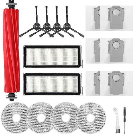 Zubehörset kompatibel mit Roborock Q Revo S, Qevo Pro, Qrevo Plus Saugrobotern – Ersatzteile (1/4)