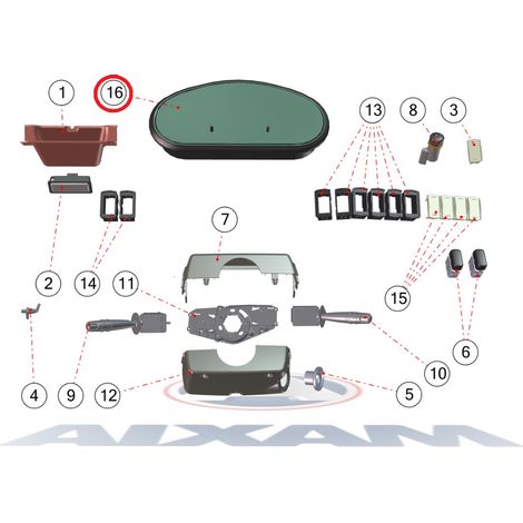COMPTEUR - MEGA D-TRUCK