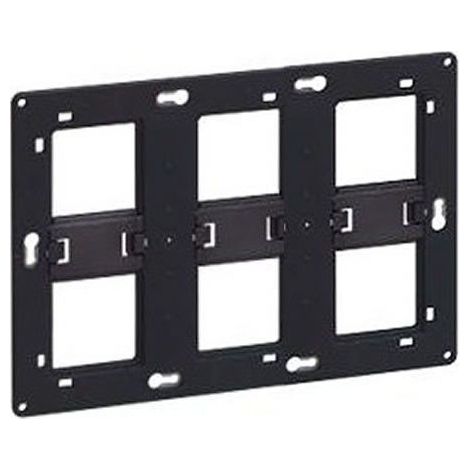 Bastidor para marco de seis elementos Legrand Mosaic 80266