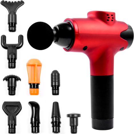 Aga Pistola de Masaje DS1601 Roja (1/4)