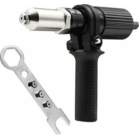 Adaptateur de Pistolet à Rivets Versailles- Pince à riveter pour visseuse sans fil et perceuse (1/4)