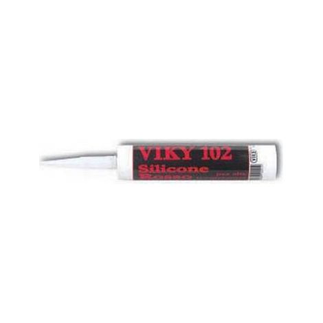 SILICONE ROSSO PER ALTE TEMPERATURE VIKY Misura: 280 ml