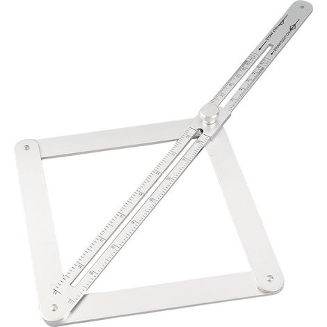 [Mesureur d'angle] [Équerre ajustable] Protractor portable en aluminium [Précis, multifonction] (1/5)
