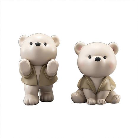 Serre-livres décoratifs en forme d'ours mignon (1/5)