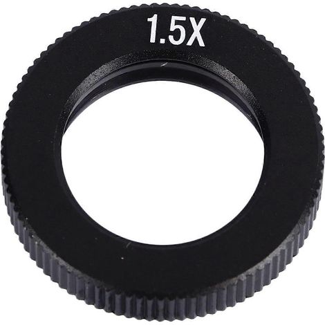 Objectif auxiliaire, éclairage parallèle, microscope à monture C, tube monoculaire, oculaire 1,5x