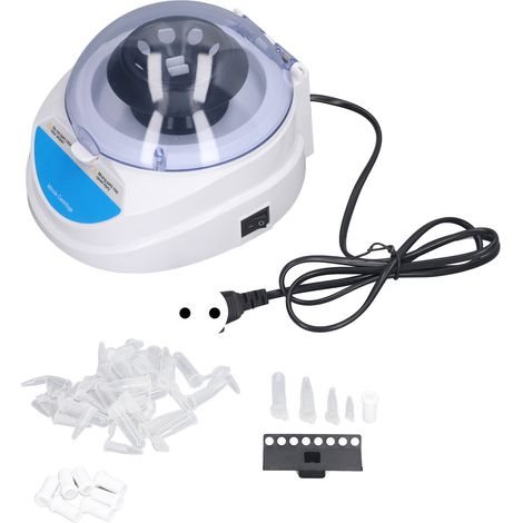 Centrifugeuse de paillasse portable 7000 tr/min, 2 rotors, pour laboratoires, prise UE 100-240V, mini centrifugeuse compacte. (1/5)