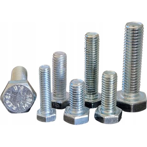 SCHRAUBE M8x16 S6K FÜR SCHLÜSSEL DIN933 KLASSE 5.8 ZN 1KG