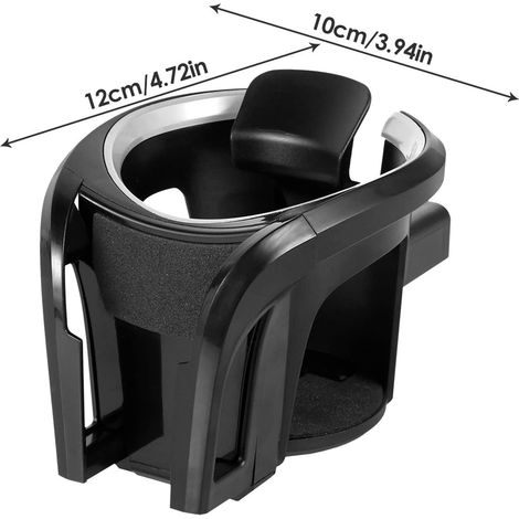 Supporto per portabicchieri da auto, supporto per smartphone regolabile 2 in 1, supporto per portabicchieri per bocchetta dell'aria dell'auto per bevande calde, compatibile con la maggior parte dei ve (1/4)