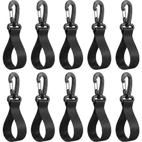 Lot de 10 supports pour pagaie de kayak, sangles pour paddleboard, accessoires pour paddleboard, clips de rangement pour kayak gonflable (1/5)