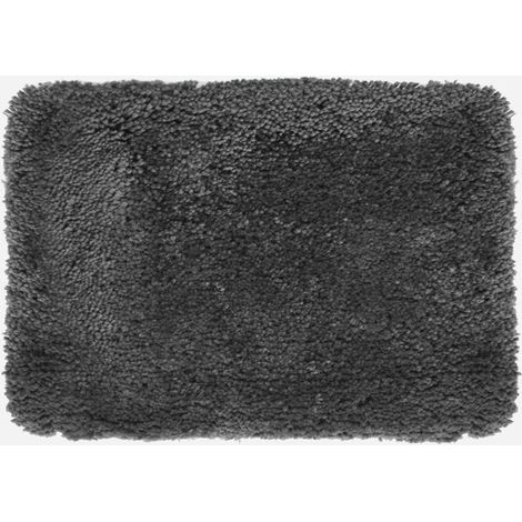 Alfombra de baño de microfibra HIGHLAND 70x120cm Gris Granito Spirella