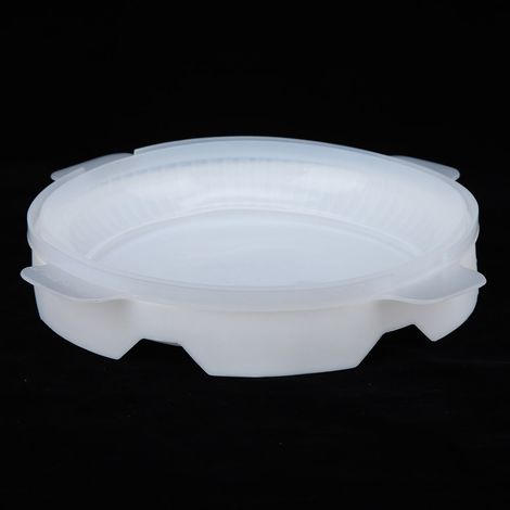 Antihaftbeschichtete, runde Silikon-Backform, Schokoladenkuchenform, DIY-Backform, mikrowellen- und gefriergeeignet (1/5)
