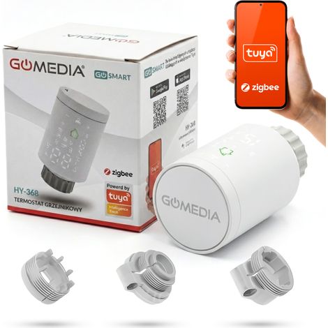 Termostato automatico intelligente per radiatore Tuya Zigbee HY368 per casa intelligente (1/5)