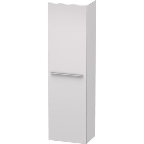 Duravit X-Large Armadio alto 1137, 1 anta in legno, incernierato a destra, 500 mm, Colore (anteriore/corpo): Laccato Bianco Lilla Seta opaco Laccato opaco - XL1137R8787