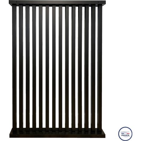 1/2 cloison claustra Lutine MDF noir 1300 x 829 x 113 mm (1/5)