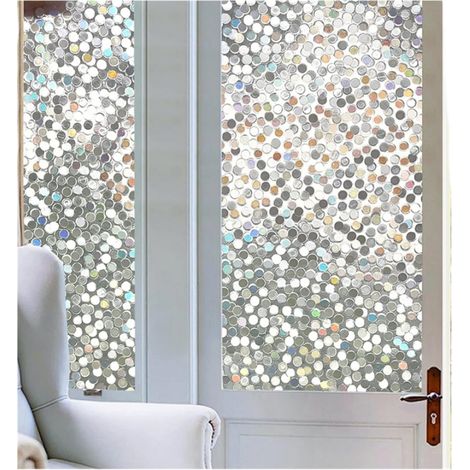 Aurora 3D Fensterschutzfolie, Wärmedämmung und UV-Schutz, 45 x 100 cm