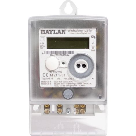 Counttec BT10 BT10 Compteur d'énergie monophasé numérique 60 A conformité MID: oui 1 pc(s) (1/4)