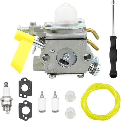 Kit Carburateur 10 Pièces – Zama C1U-H60 – Pour Tronçonneuse 25-26cc – 309368001 (1/5)