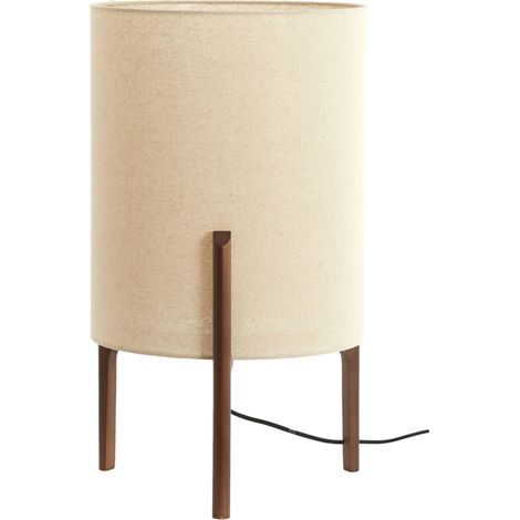 Light & Living - tischlampe - Litto - natürlich - holz -