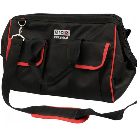 BORSA PORTA ATTREZZI DA TRASPORTO PER MONTATORI YATO CON 16 TASCHE PORTA ATTREZZI