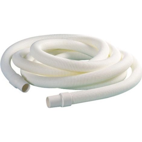 Tuyau Flottant Spiralé 12m Pour Nettoyage de la Piscine Ø38mm Blanc - 57504 (1/3)